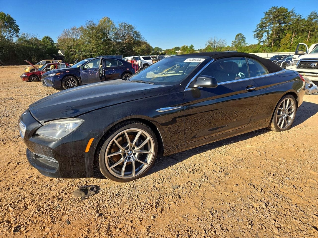 Vue de 2012 BMW 650 I, angle 1