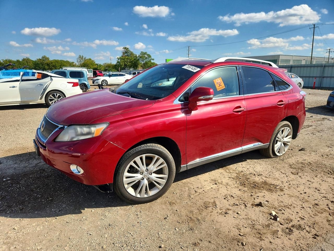 منظر 2010 LEXUS RX 450H، زاوية 1