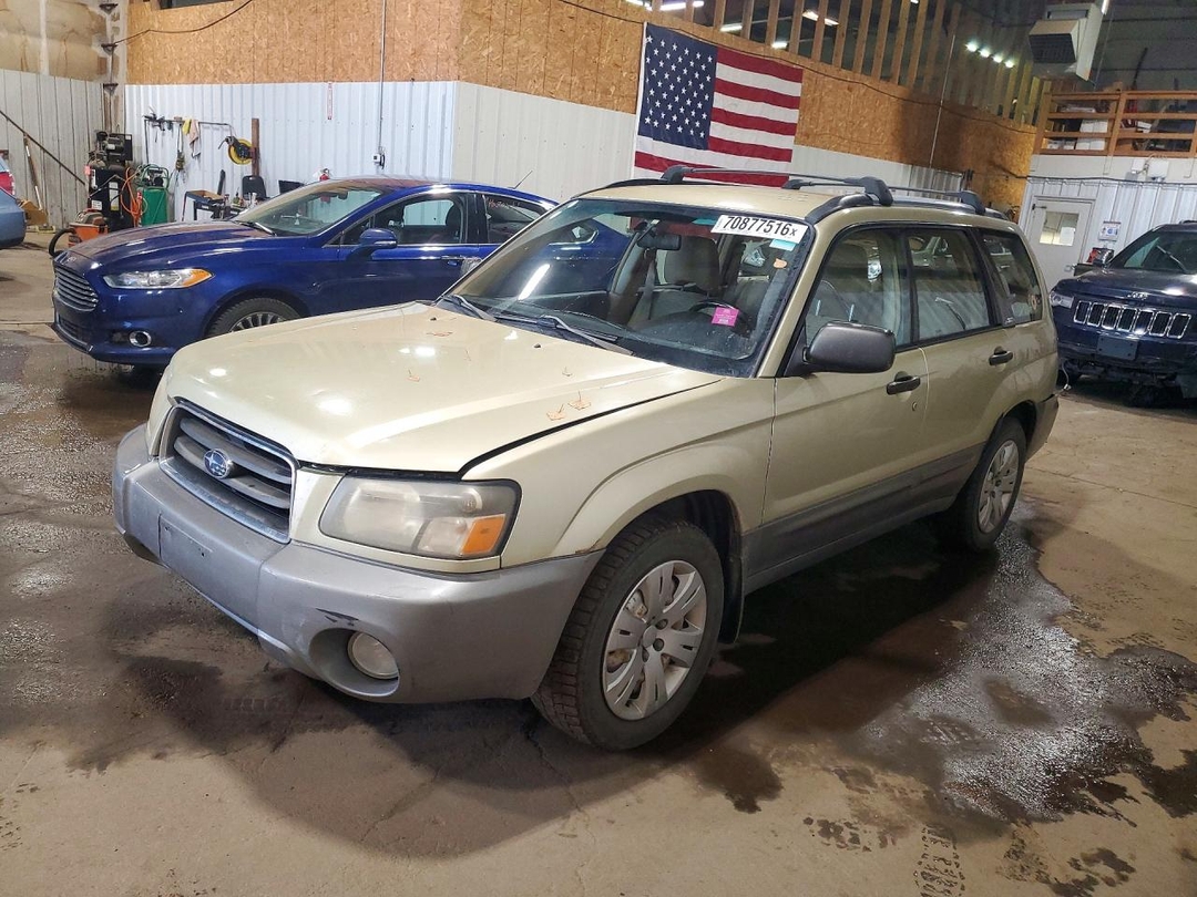 Вид 2004 SUBARU FORESTER 2.5XS, угол 1