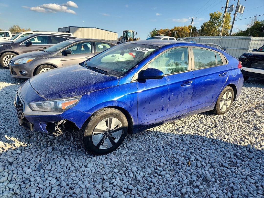 Vedere 2021 HYUNDAI IONIQ BLUE, unghi 1