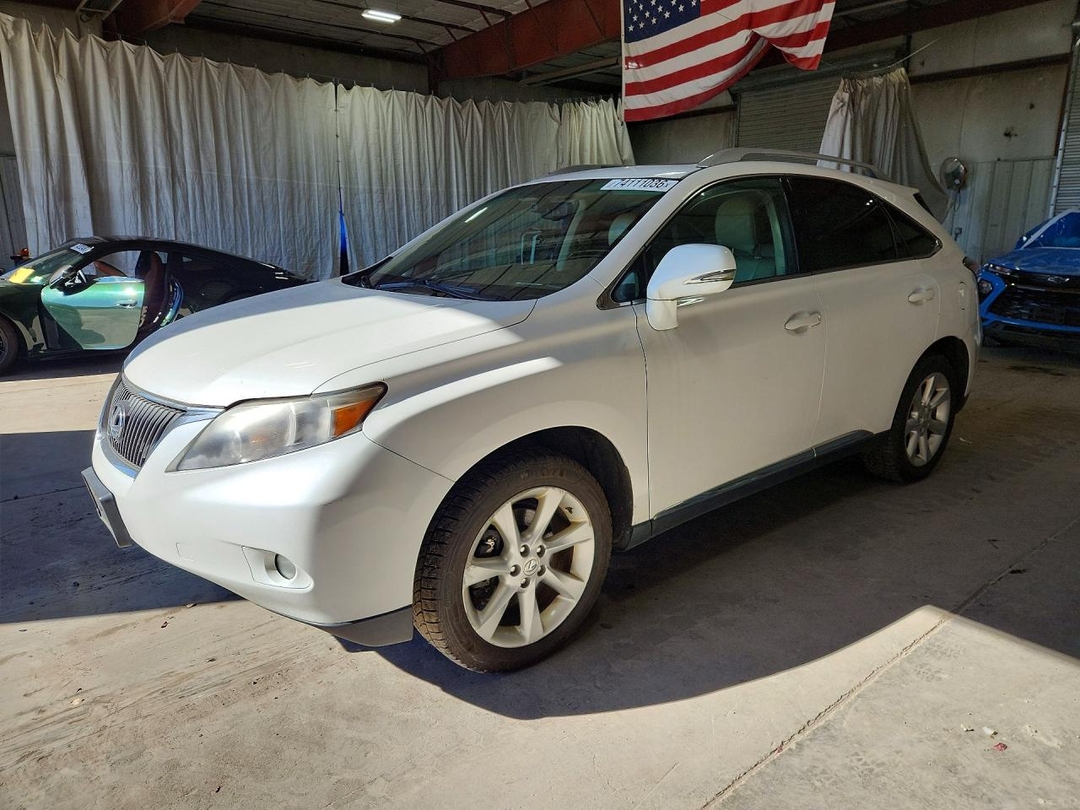 Вид 2010 LEXUS RX 350, угол 1