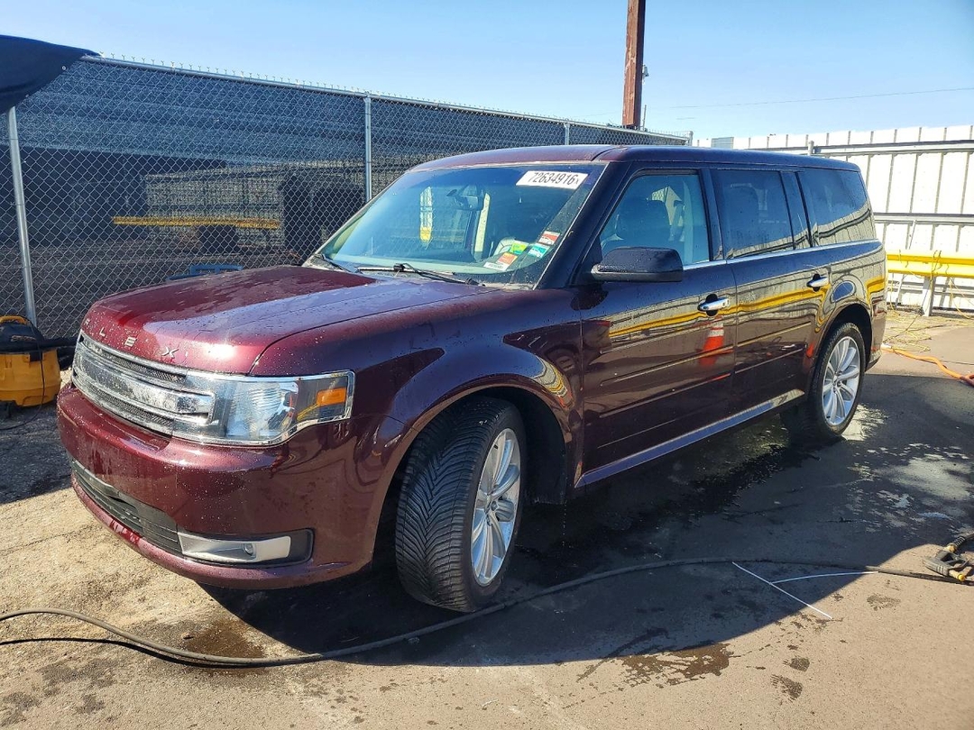 Vedere 2019 FORD FLEX SEL, unghi 1