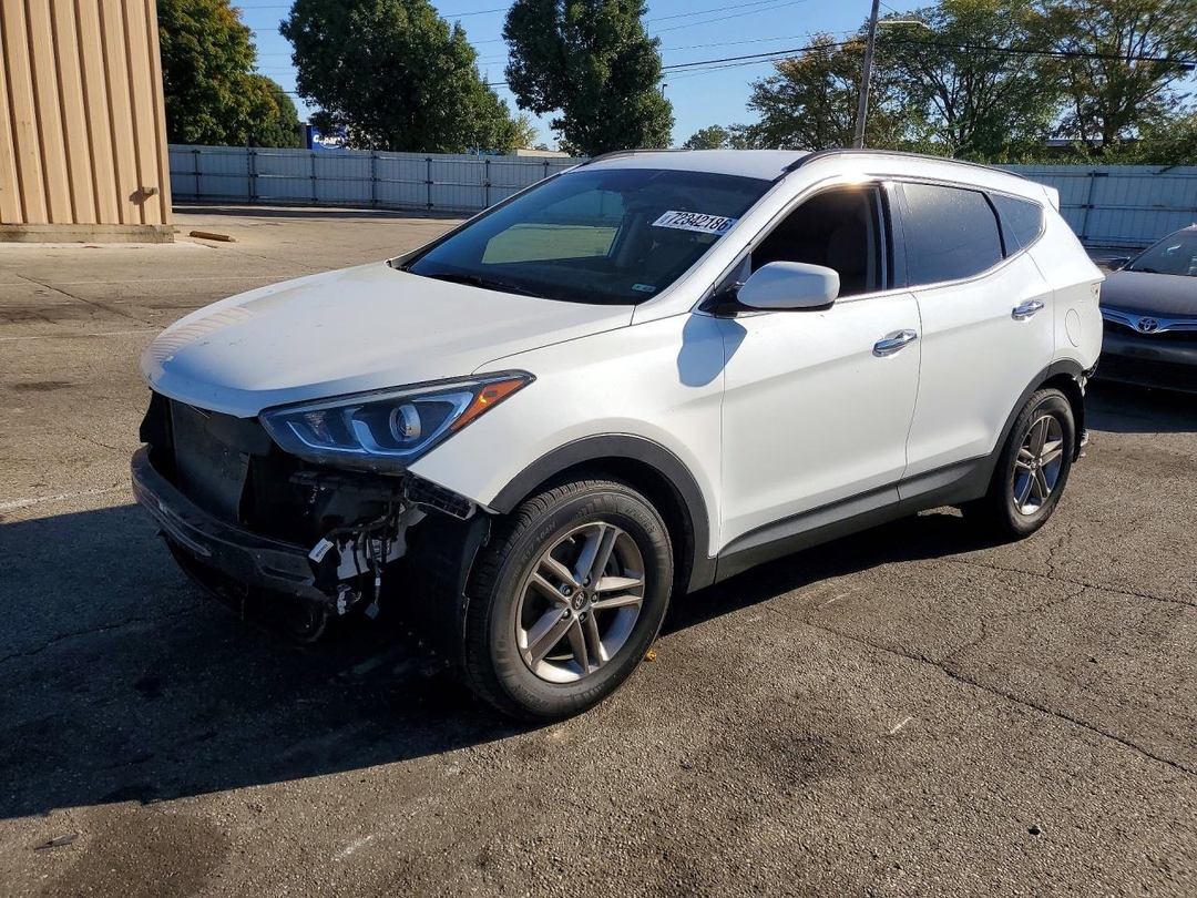 Vue de 2017 HYUNDAI SANTA FE SPORT 2.4L, angle 1