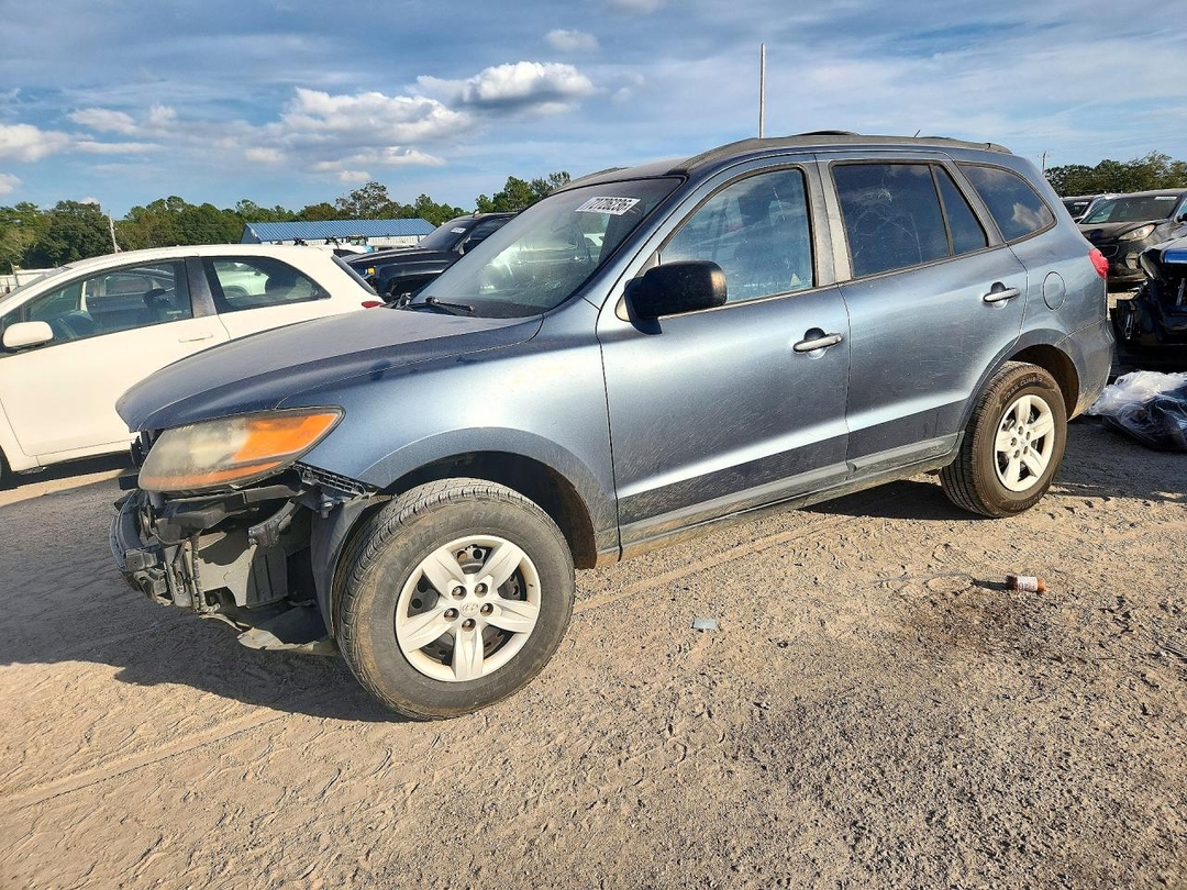 منظر 2009 HYUNDAI SANTA FE GLS، زاوية 1
