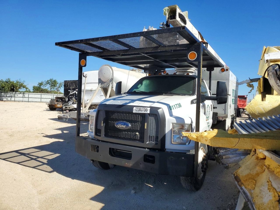 Вид 2017 FORD F750 SUPER DUTY FORESTRY BUCKET TRUCK, угол 1