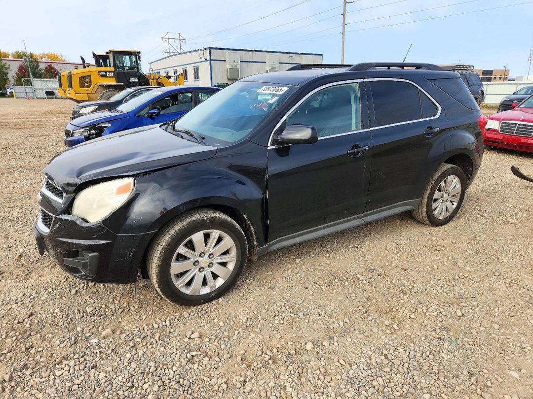 Vista de 2011 CHEVROLET EQUINOX LT, ángulo 1