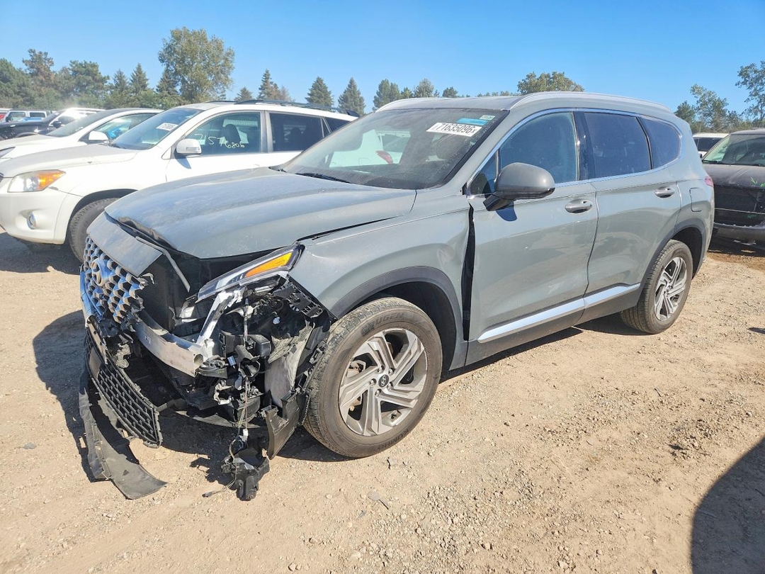 Vue de 2022 HYUNDAI SANTA FE SEL, angle 1