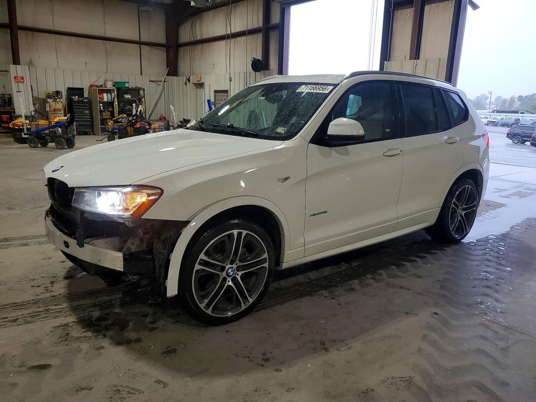 منظر 2017 BMW X3 XDRIVE35I، زاوية 1