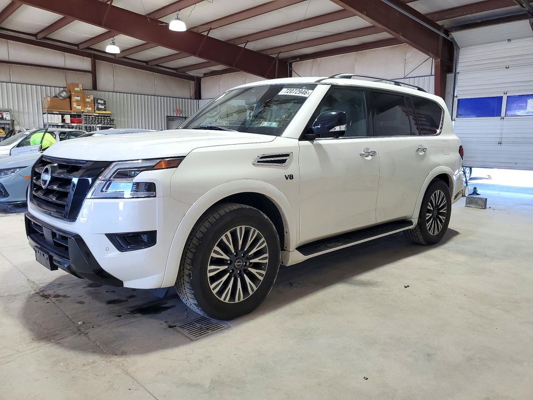 Vue de 2022 NISSAN ARMADA SL, angle 1