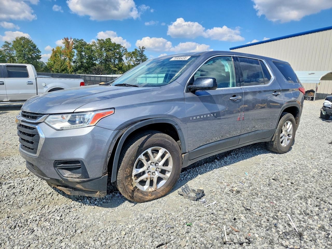 Vista de 2019 CHEVROLET TRAVERSE LS, ángulo 1