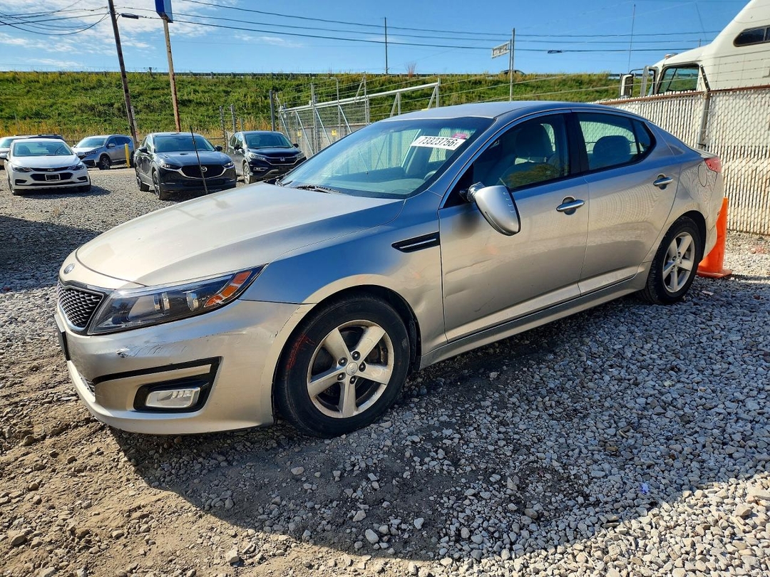 منظر 2015 KIA OPTIMA LX، زاوية 1