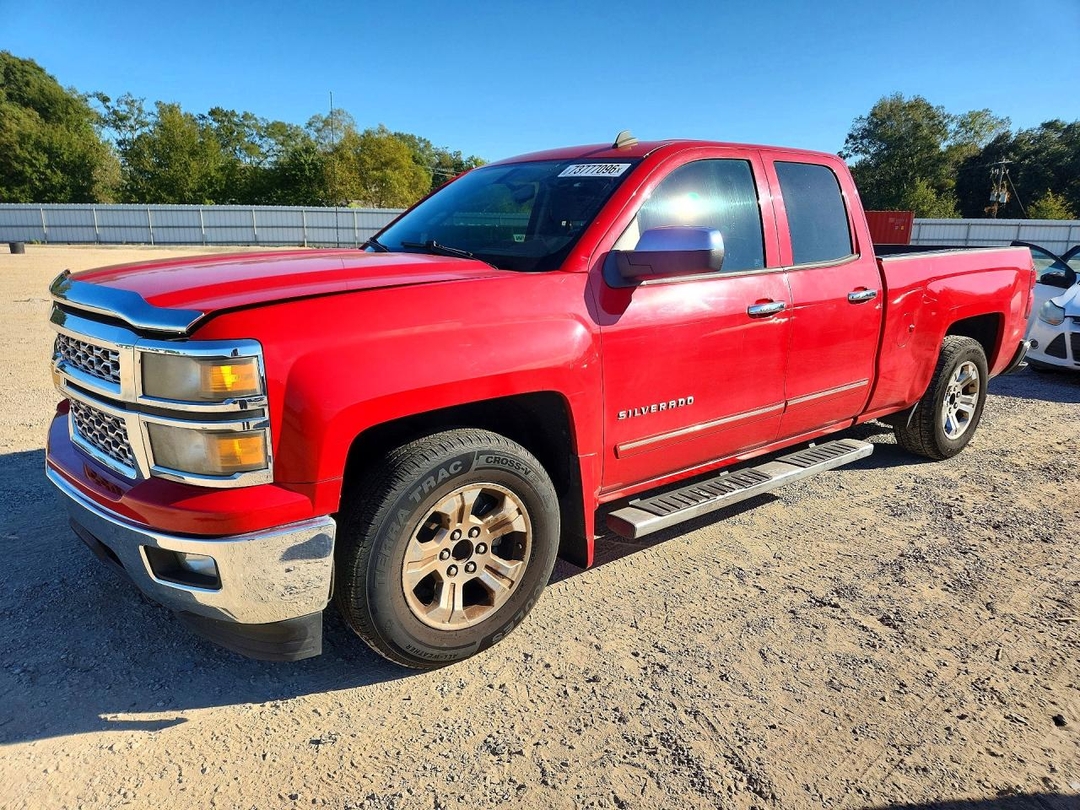 Вид 2014 CHEVROLET SILVERADO C1500 LT, угол 1