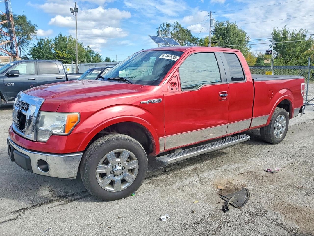 Vista de 2010 FORD F150 SUPER CAB, ángulo 1