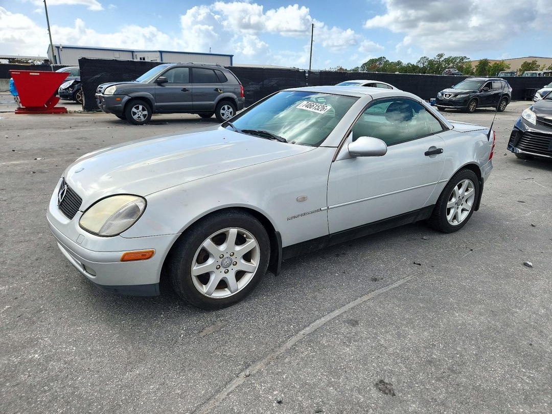 Вид 1999 MERCEDES-BENZ SLK 230 KOMPRESSOR, угол 1