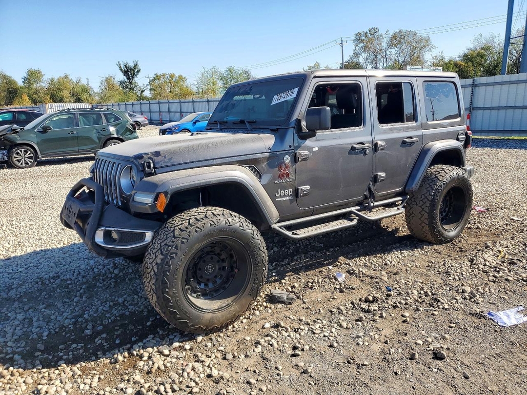 منظر 2019 JEEP WRANGLER UNLIMITED SAHARA، زاوية 1