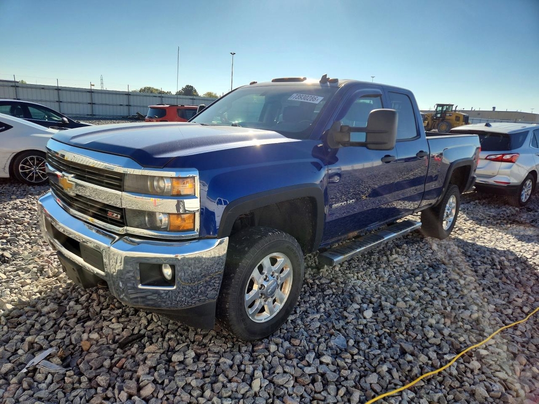 Вид 2015 CHEVROLET SILVERADO K2500 HEAVY DUTY LT, угол 1