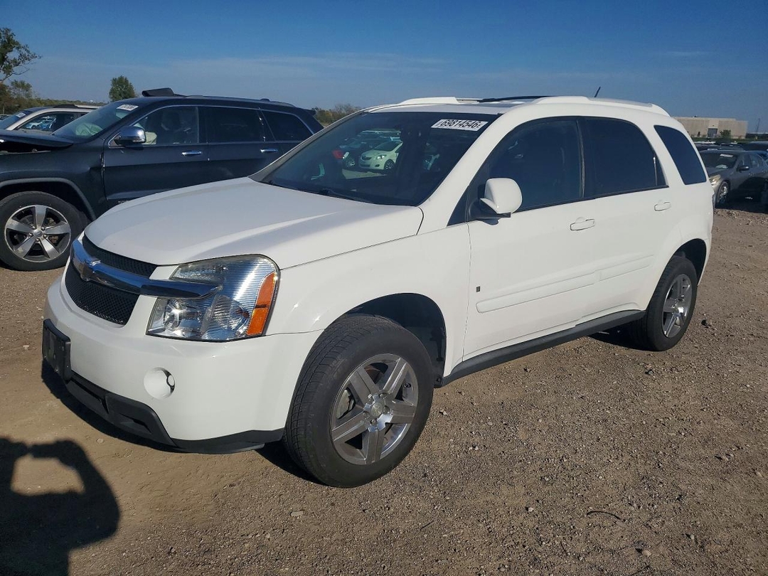 Vue de 2009 CHEVROLET EQUINOX LT, angle 1
