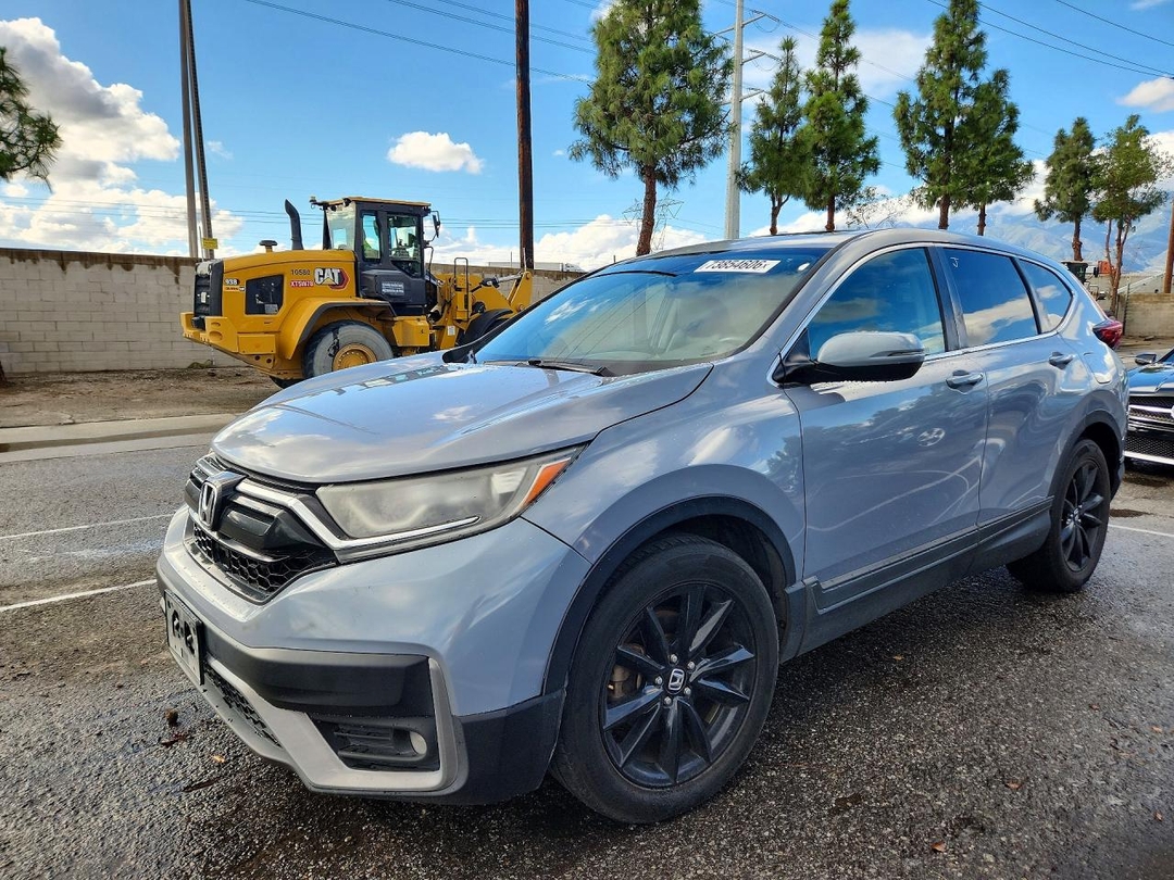Вид 2021 HONDA CR-V EXL, угол 1