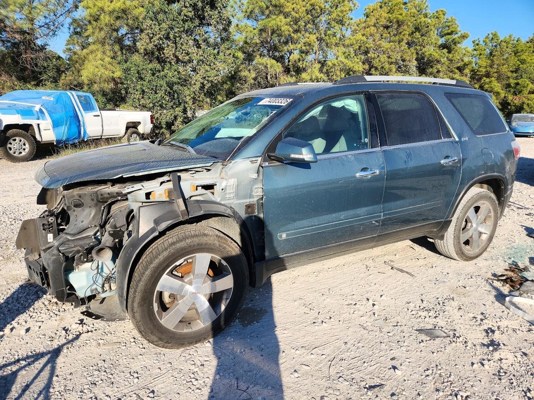 منظر 2010 GMC ACADIA SLT-1، زاوية 1