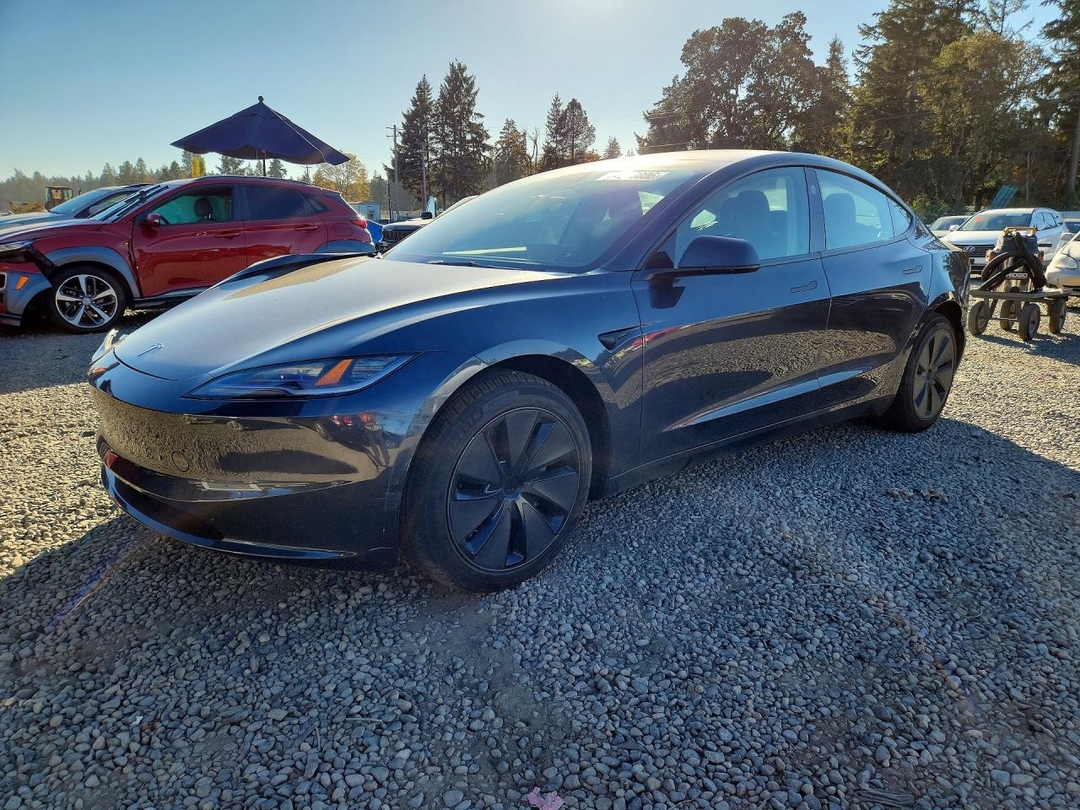 منظر 2025 TESLA MODEL 3، زاوية 1