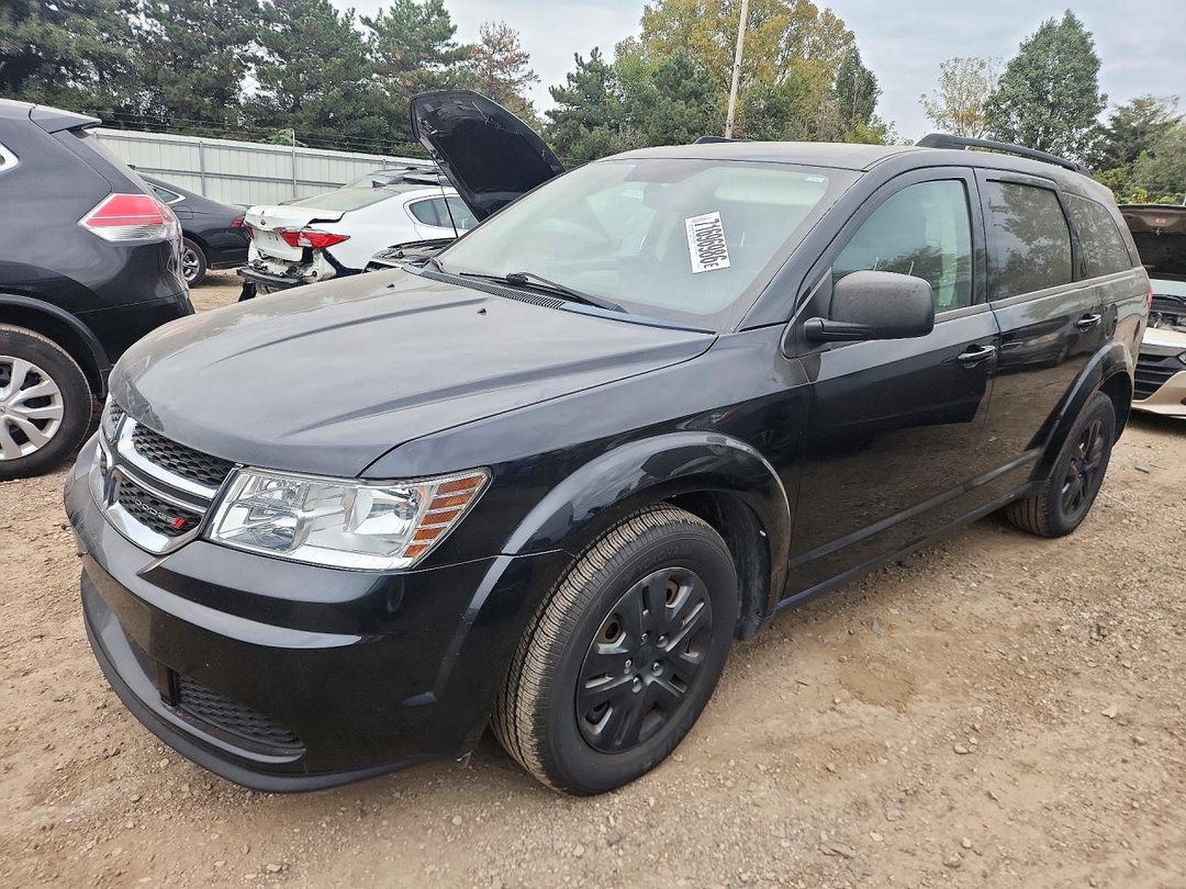 منظر 2018 DODGE JOURNEY SE، زاوية 1