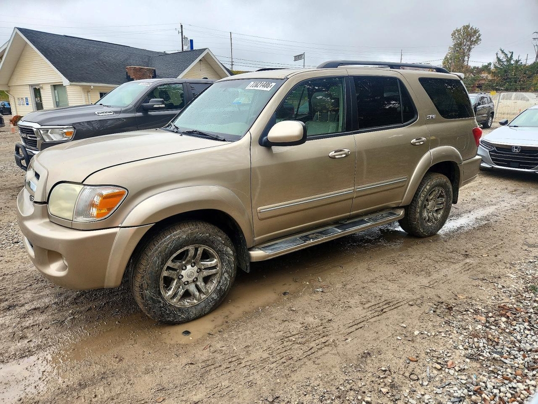 Вид 2006 TOYOTA SEQUOIA SR5, угол 1