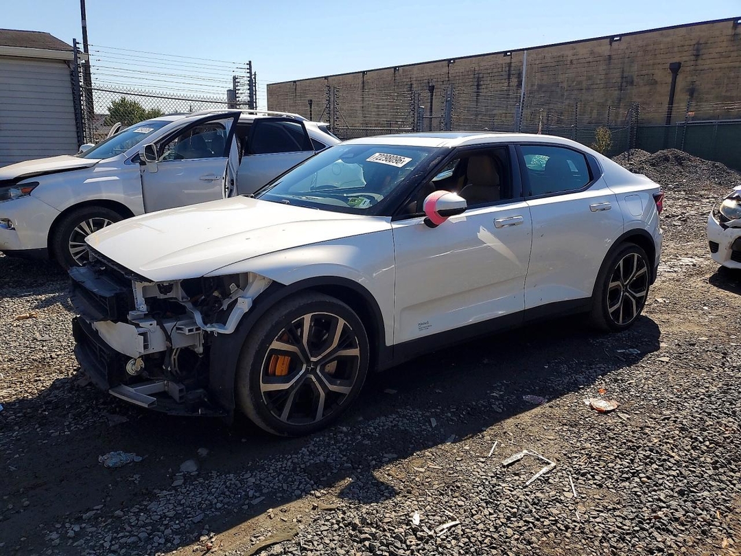 2021 POLESTAR 2 view, angle 1