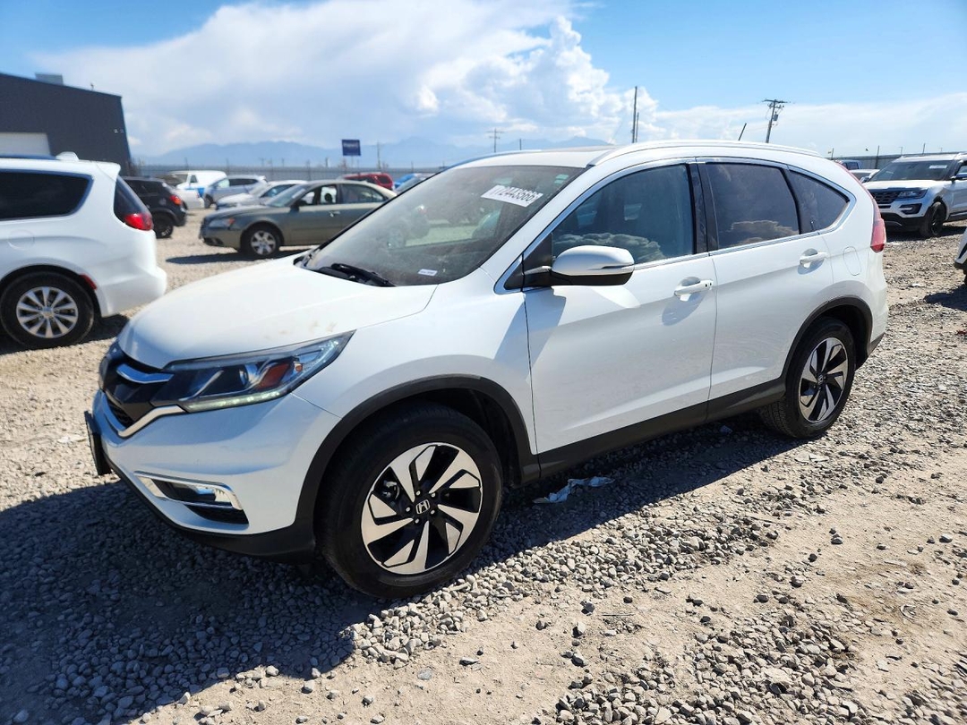 Vue de 2015 HONDA CR-V TOURING, angle 1