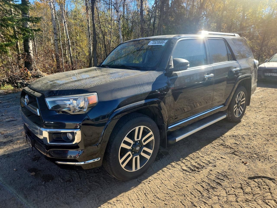 Вид 2016 TOYOTA 4RUNNER SR5, угол 1