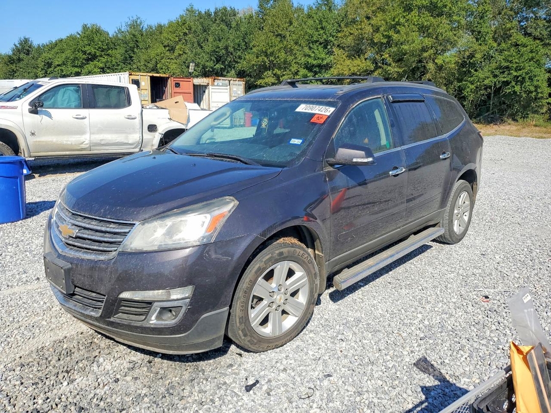 Вид 2013 CHEVROLET TRAVERSE LS (FL), угол 1