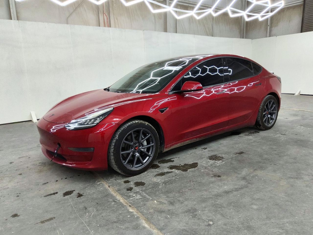 Vista de 2018 TESLA MODEL 3, ángulo 1