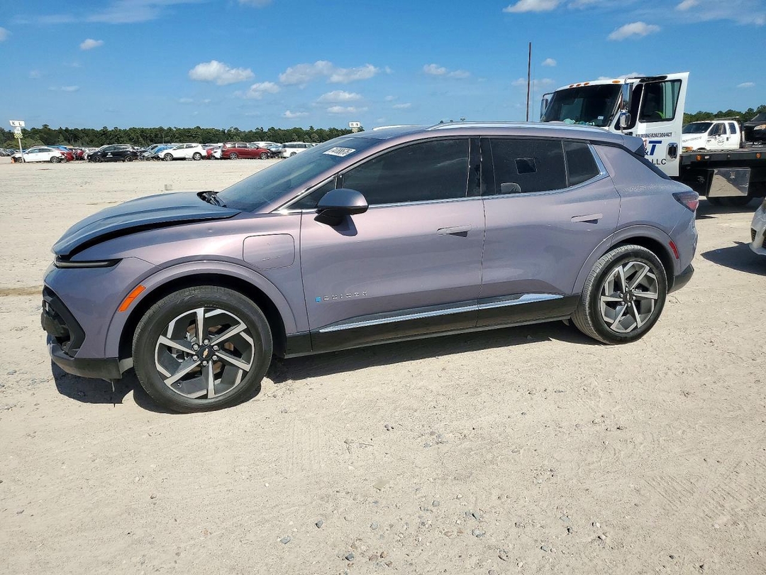 Vue de 2025 CHEVROLET EQUINOX LT, angle 1