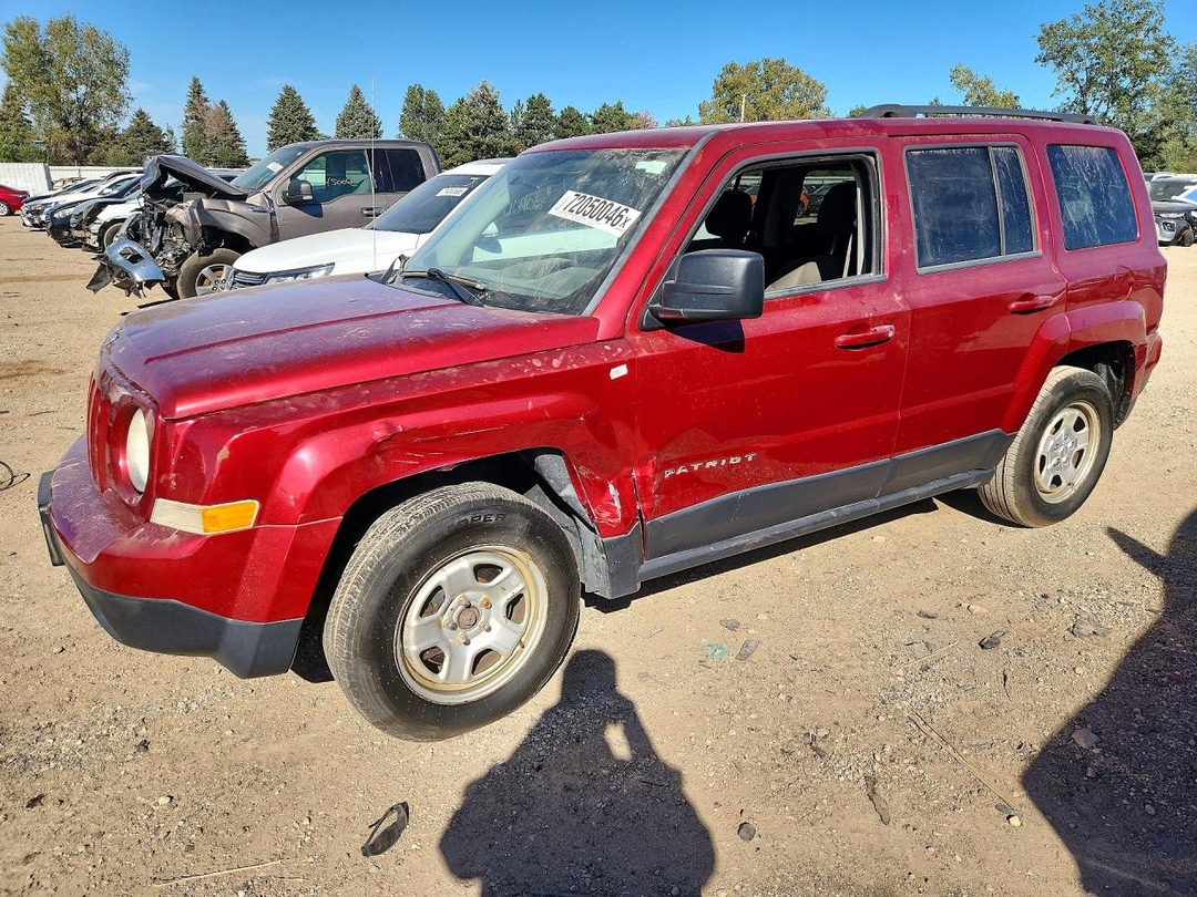 Vista de 2014 JEEP PATRIOT SPORT, ángulo 1