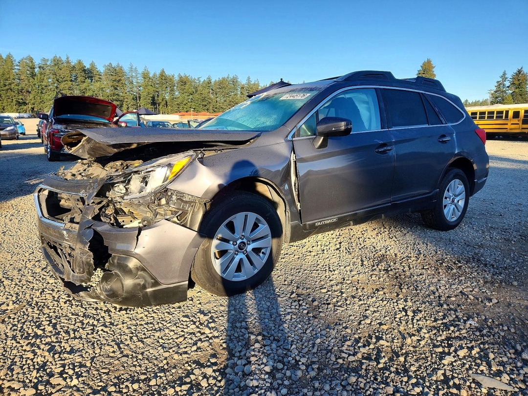 Vue de 2018 SUBARU OUTBACK 2.5I PREMIUM, angle 1