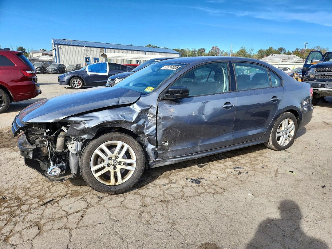 2015 VOLKSWAGEN JETTA BASE view, angle 1