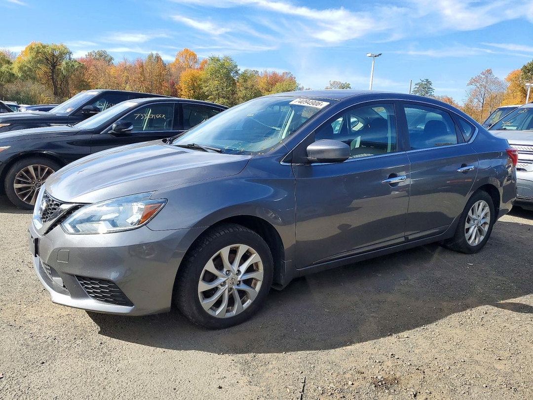 2018 NISSAN SENTRA SV view, angle 1