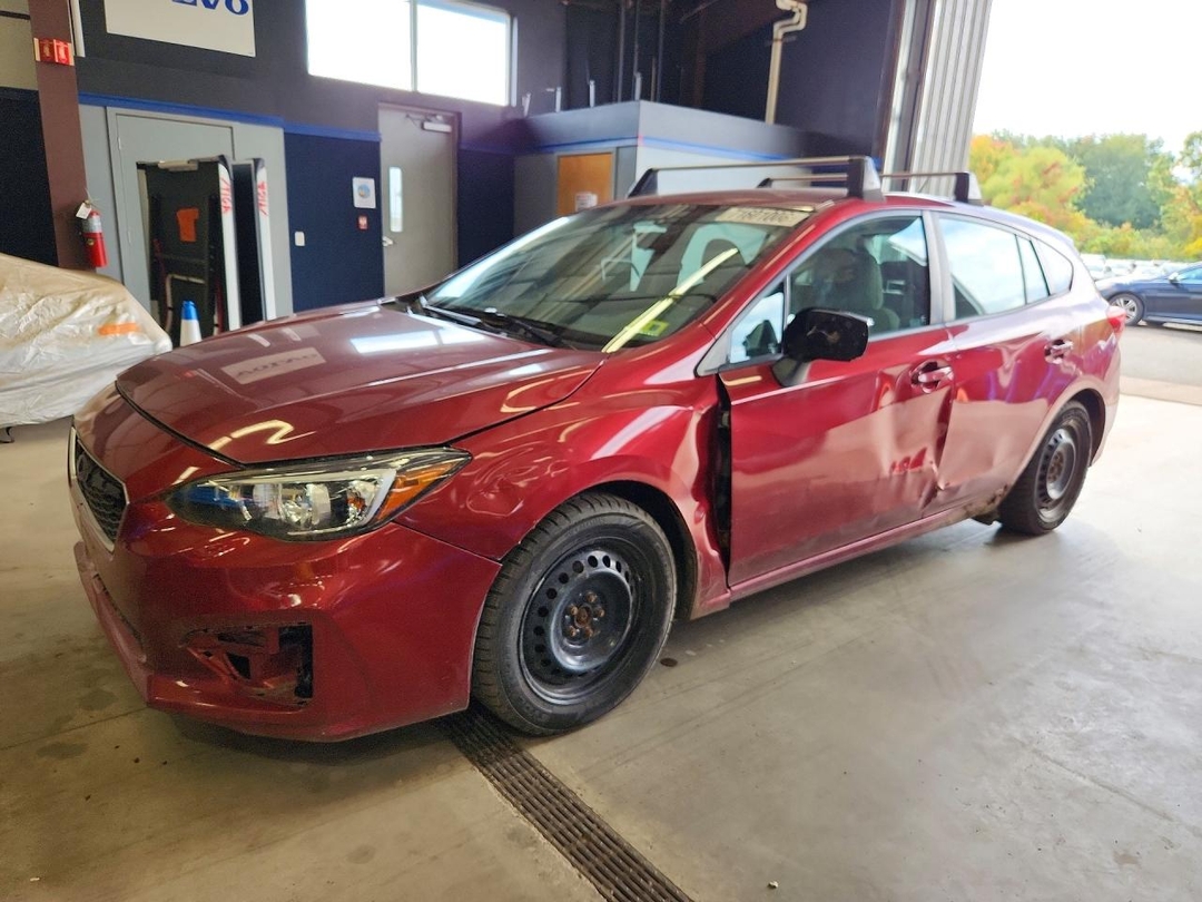 Vue de 2018 SUBARU IMPREZA, angle 1