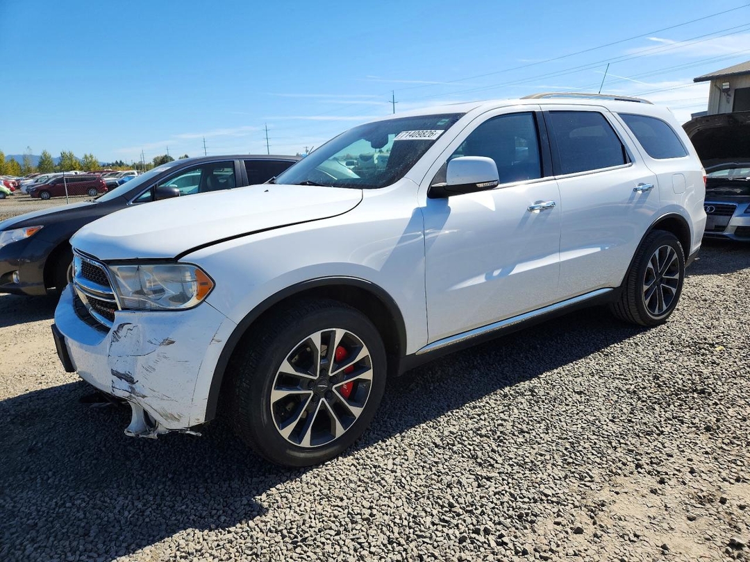 منظر 2013 DODGE DURANGO CREW، زاوية 1