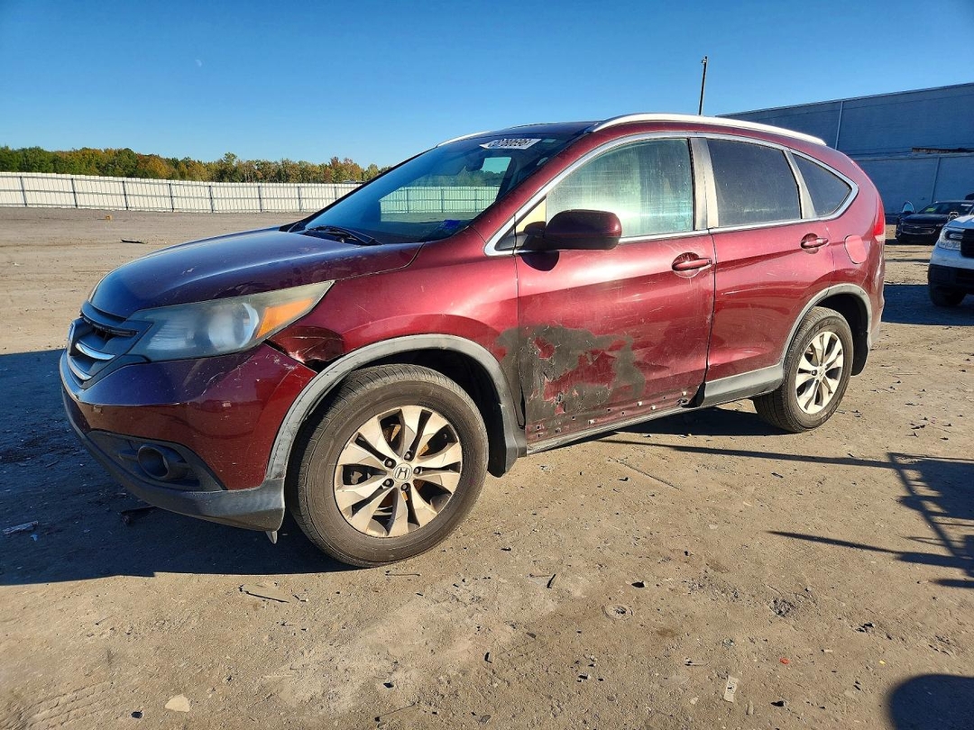 Вид 2012 HONDA CR-V EXL, угол 1