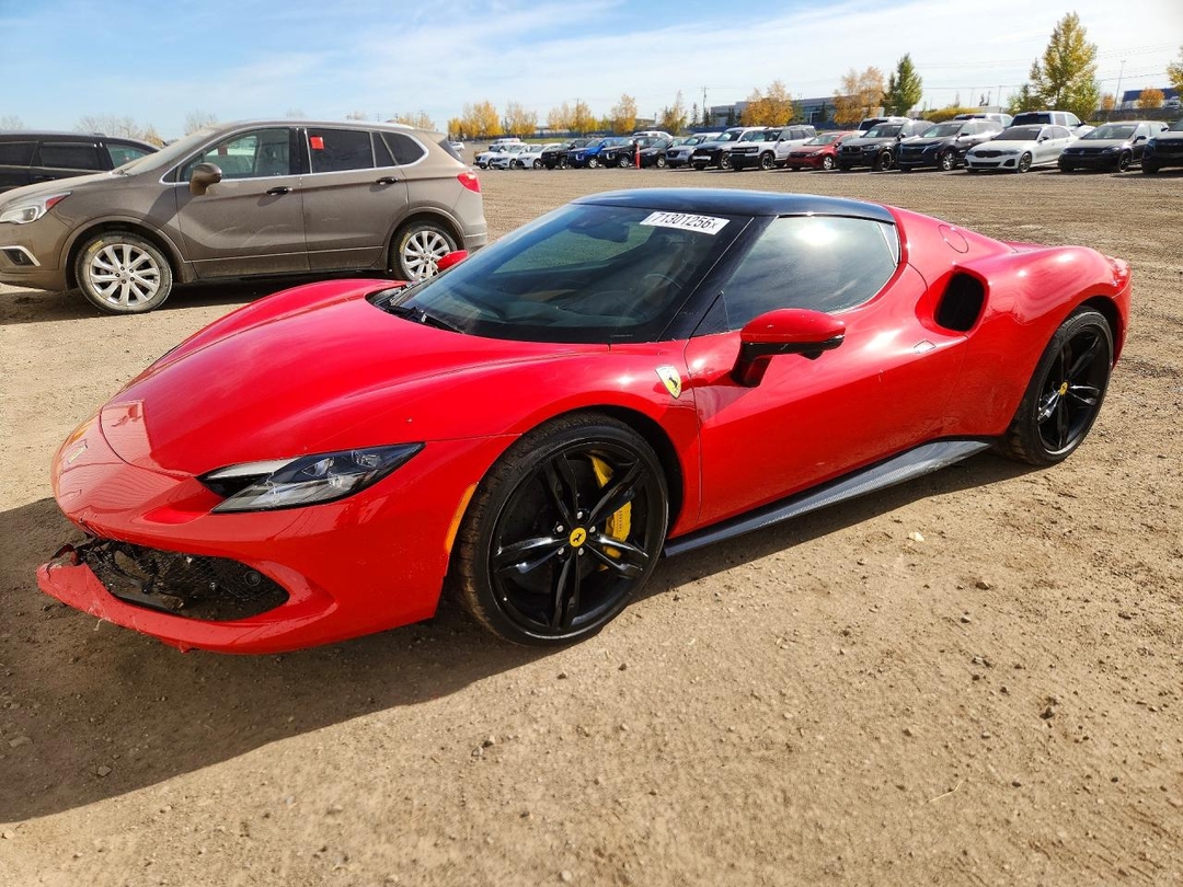 Vue de 2024 FERRARI 296GTB, angle 1
