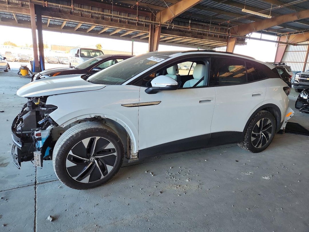 Вид 2021 VOLKSWAGEN ID.4 PRO S, угол 1