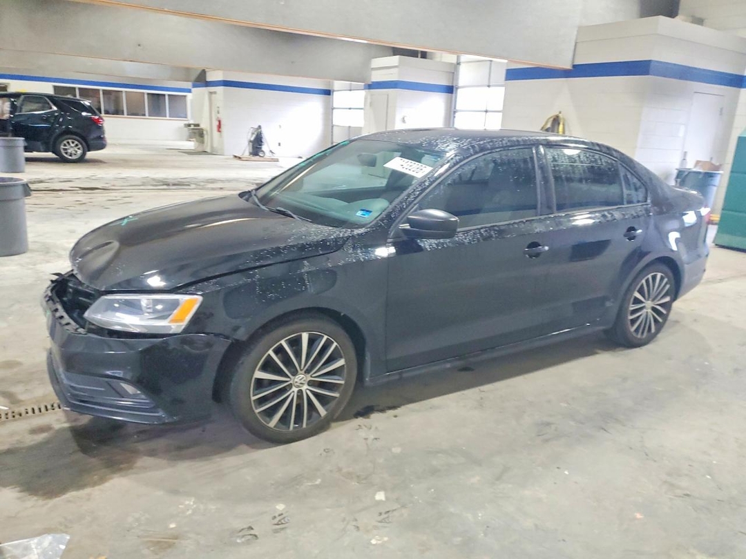 Vue de 2016 VOLKSWAGEN JETTA SPORT, angle 1