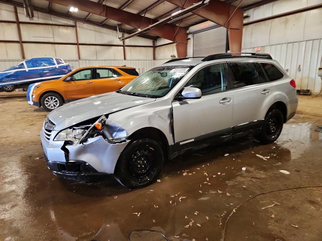 Вид 2012 SUBARU OUTBACK 2.5I PREMIUM, угол 1
