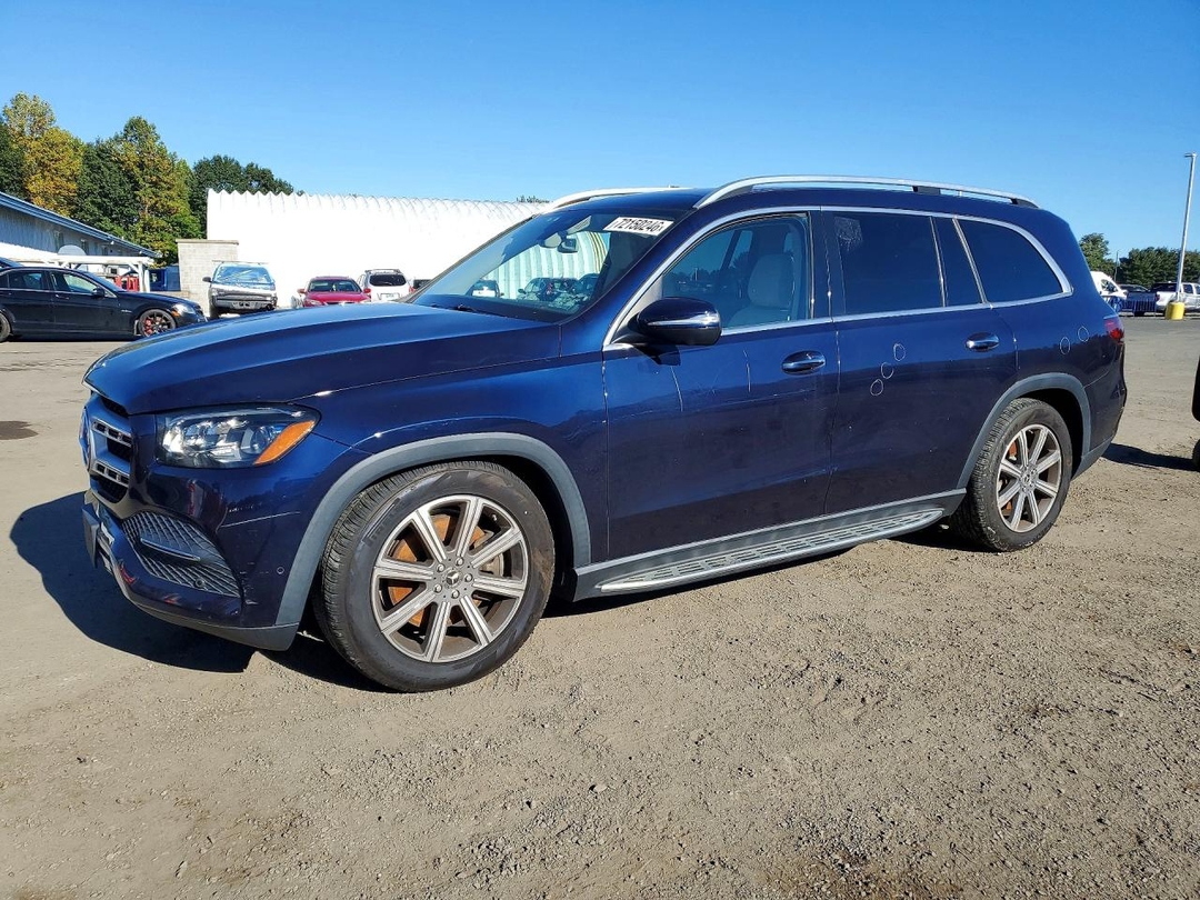 منظر 2020 MERCEDES-BENZ GLS 450 4MATIC، زاوية 1