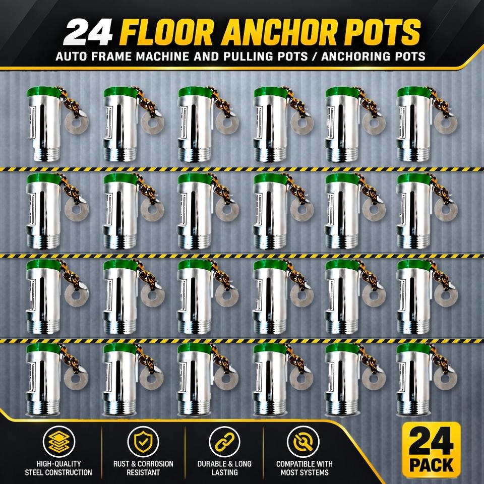 منظر 2027 OTHERS 24 PCS FLOOR ANCHOR POTS، زاوية 1