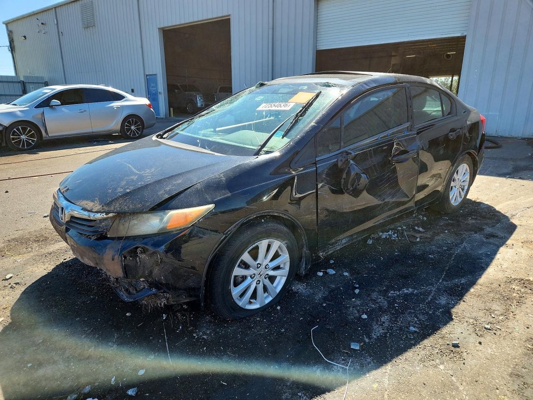 منظر 2012 HONDA CIVIC EX، زاوية 1