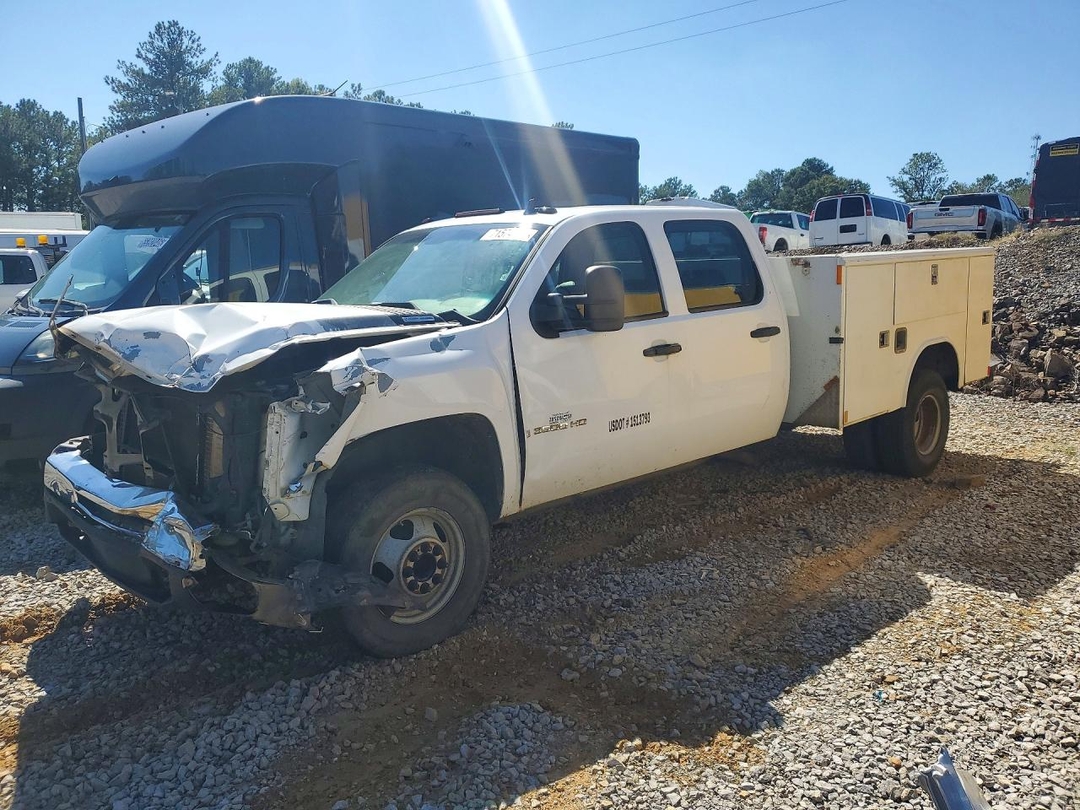 Vista de 2007 CHEVROLET SILVERADO K3500, ángulo 1