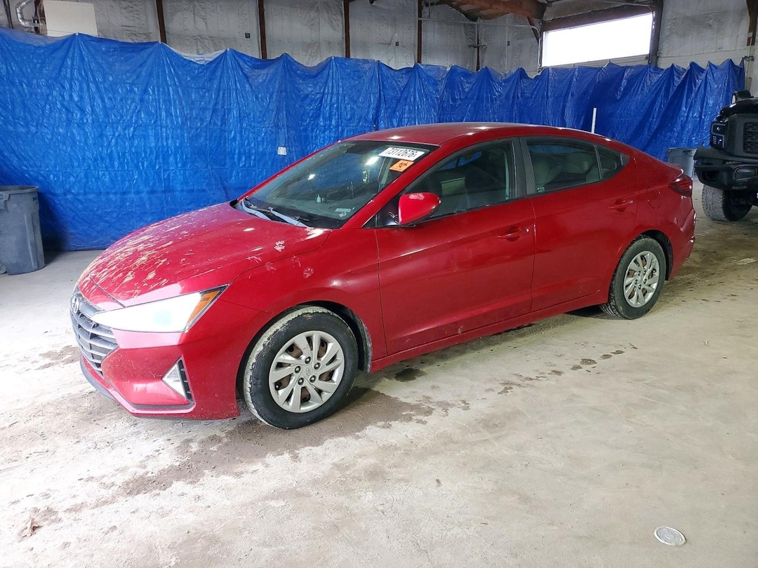 2019 HYUNDAI ELANTRA SE view, angle 1