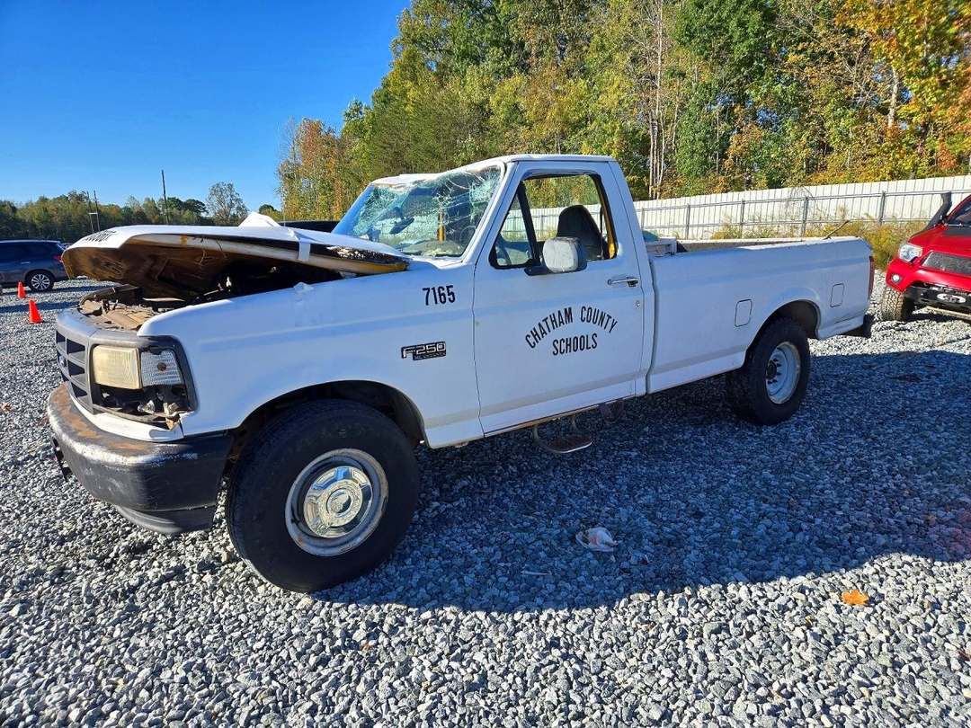 Вид 1996 FORD F250, угол 1
