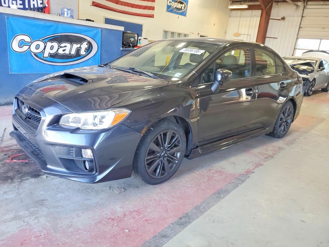 Vue de 2017 SUBARU WRX, angle 1